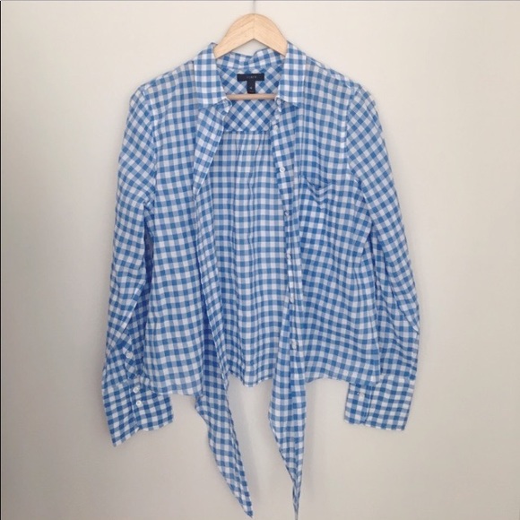 J. Crew Tie-front Button Down - Picture 6 of 8